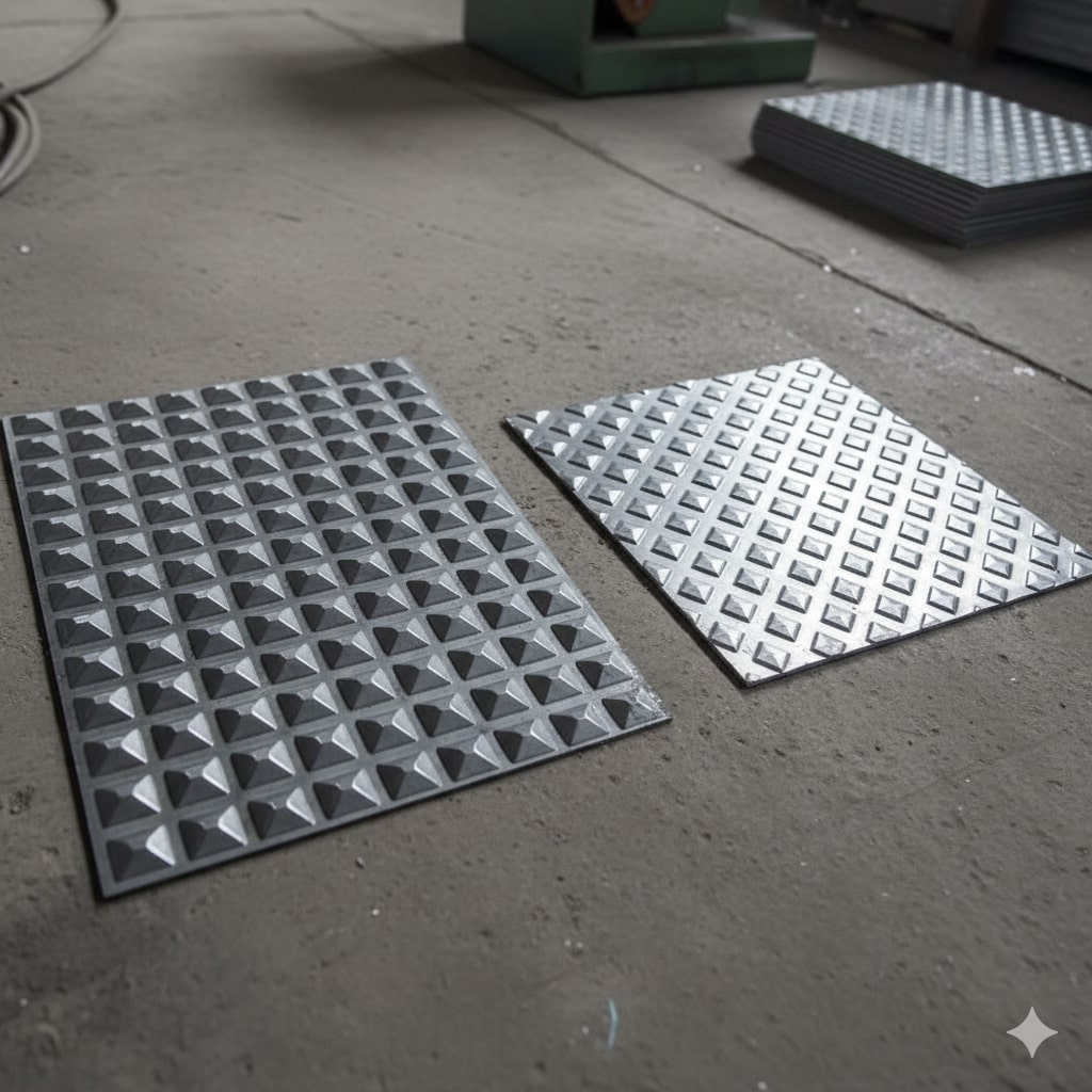 Farklı desenlerde baskılı sac modelleri