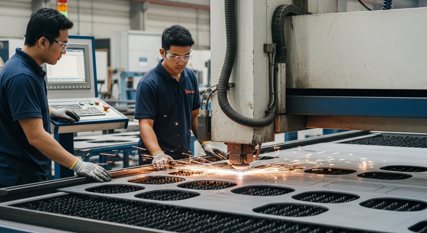 Metal boru lazer kesim makinesi