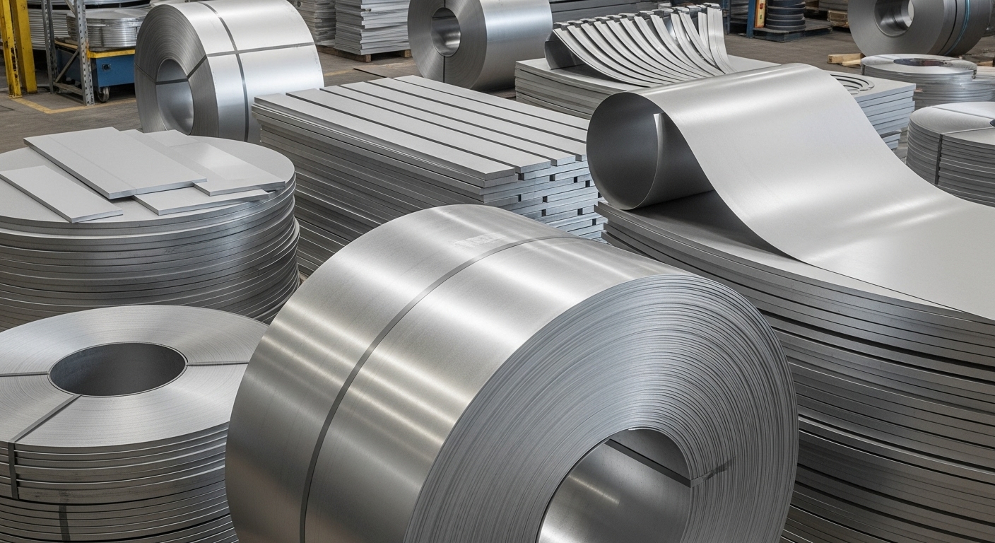 DX52 Alusi sac rulosu yakından görünüm