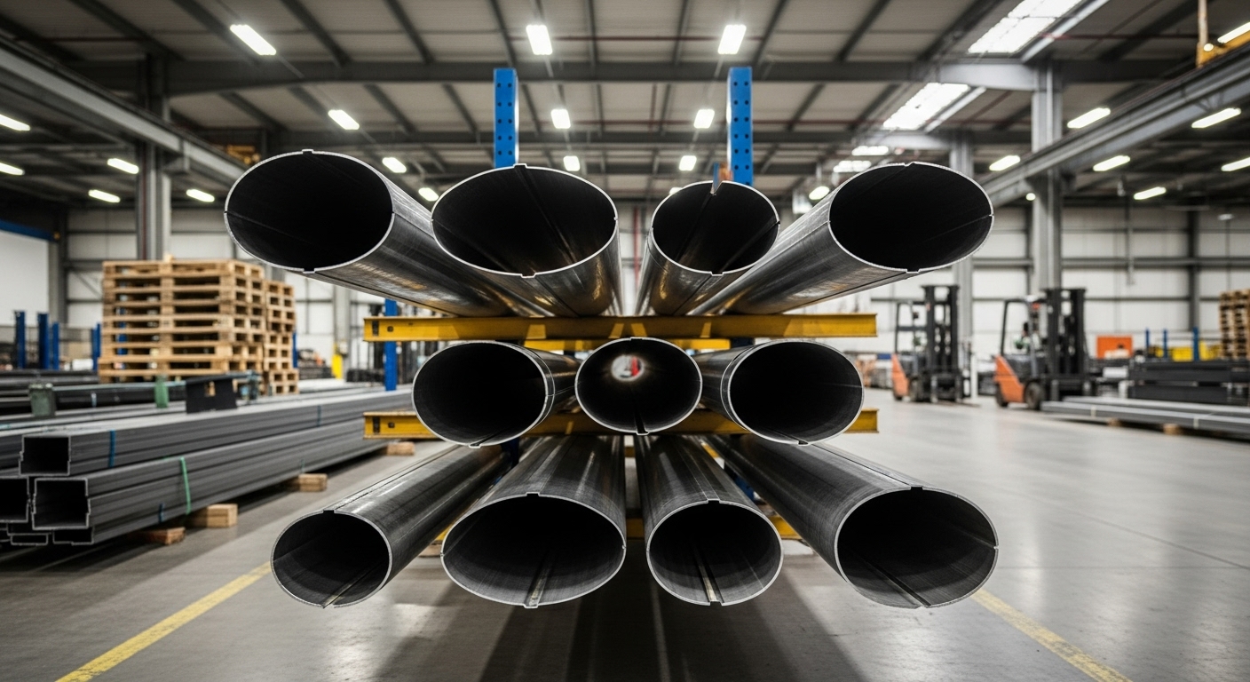 Yüksek kaliteli çelik oval profil borular