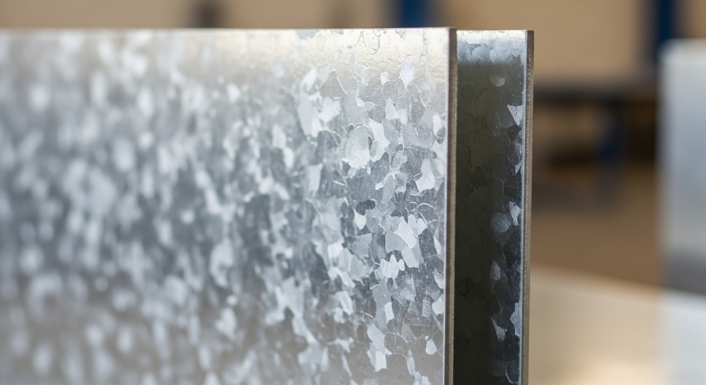 Stokta bekleyen galvaniz sac ruloları