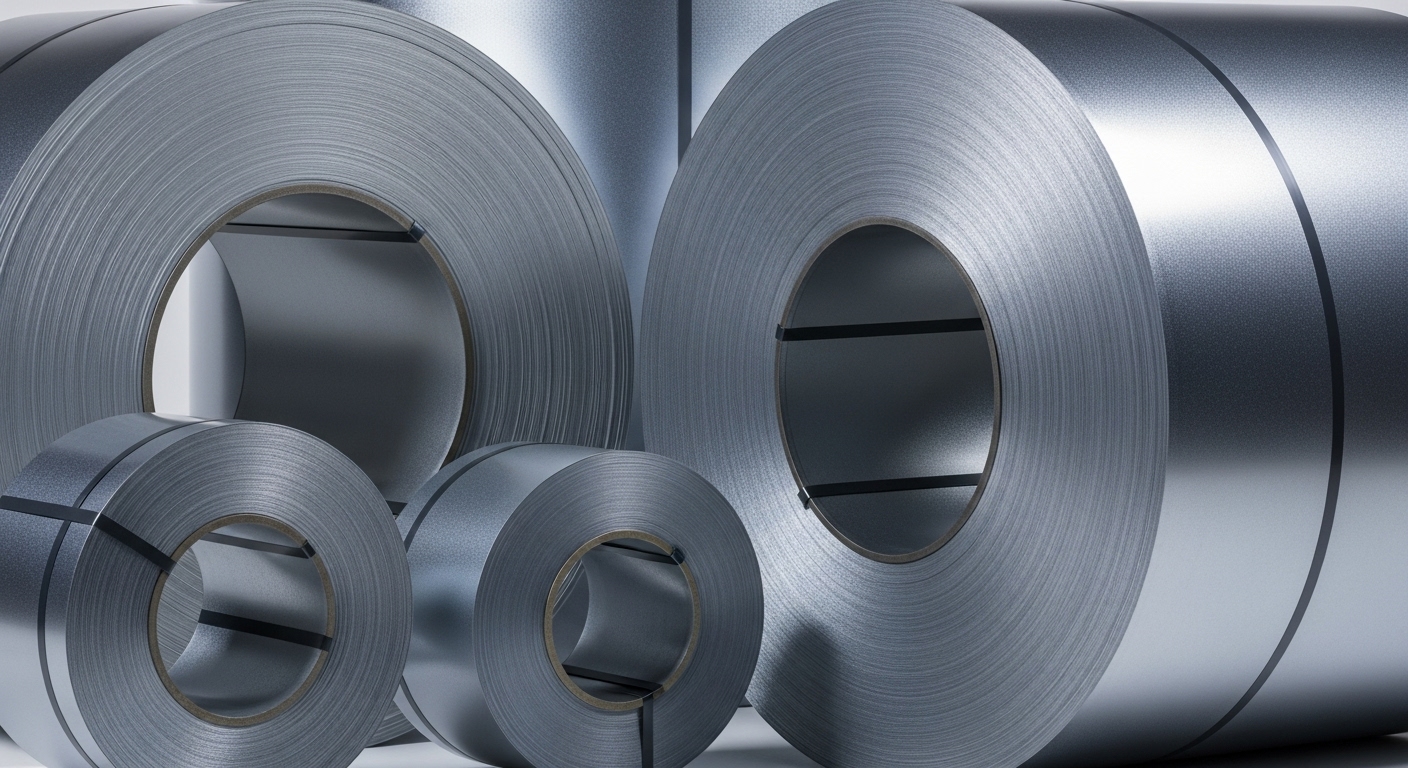 Stokta istiflenmiş Magnelis sac plakaları