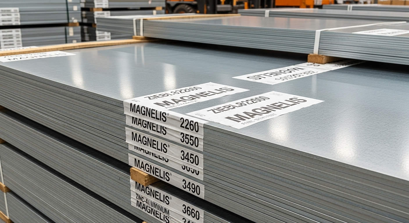 ZM kaplama sacın yakından görünümü